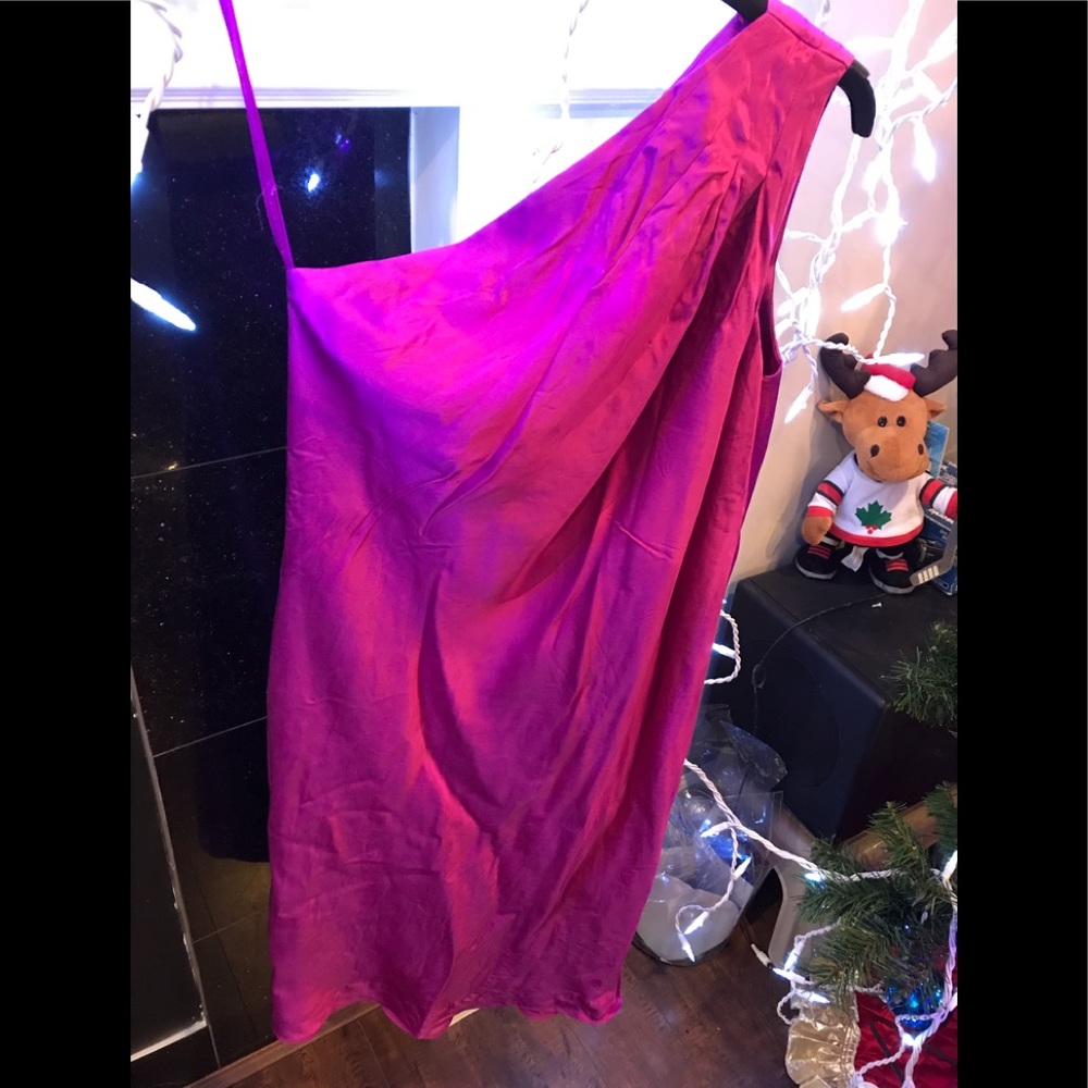 Banana Republic fushia Dress